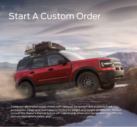 Start a custom order | Paramount Ford in Rutherford College NC